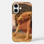 レイトン卿によって小石を拾うギリシャの女の子 Case-Mate iPhoneケース (裏面)