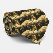 レイトン卿の母と子(別名さくらんぼ) ネクタイ (ロール)