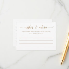 レイトン ゴールド ウィッシーズ アンド アドバイス エンクロージャーカード