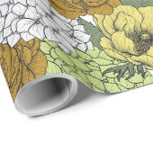 レイト春ガーデン2 ラッピングペーパー (ロールコーナー)