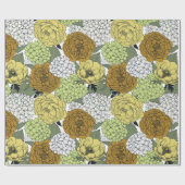 レイト春ガーデン2 ラッピングペーパー (フラット)