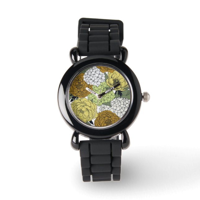 レイト春ガーデン2 腕時計 (正面)