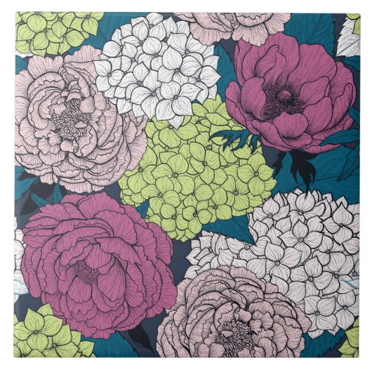 レイト春園 タイル (正面)