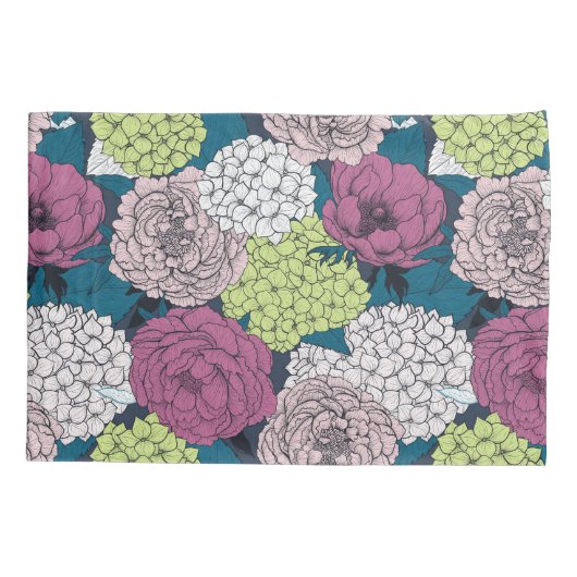 レイト春園 枕カバー (裏面-左)