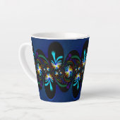 レイトMUGジメッテデザイン2019 カフェラテマグ (左アングル)