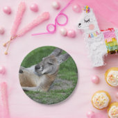 レイドバックカンガルー ペーパープレート (パーティー)