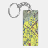 レイドヒルビュー空港図/タクシー図 キーホルダー (正面左)