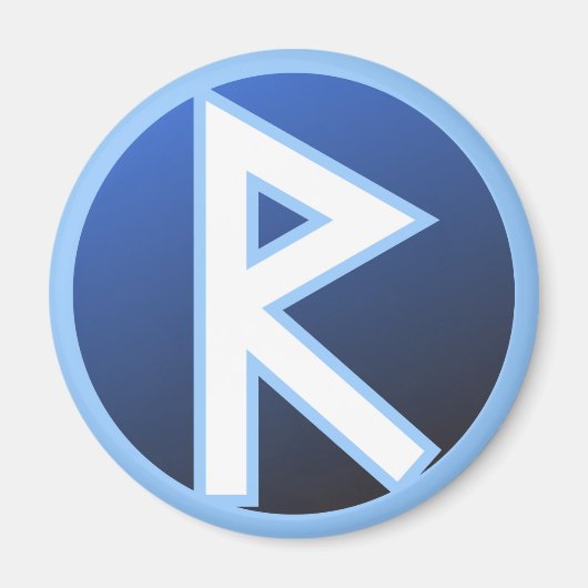 レイドライドルーン マグネット (正面)