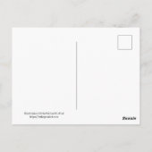 レイナードキツネ葉書 ポストカード (裏面)