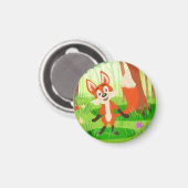 レイナードキツネ マグネット (正面/裏面)