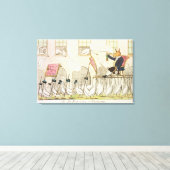 レイナード選かキツネのリズ キャンバスプリント (インサイチュ (ウッドフロア))