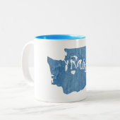 レイニアーワシントンウッドグレイン ツートーンマグカップ (正面左)