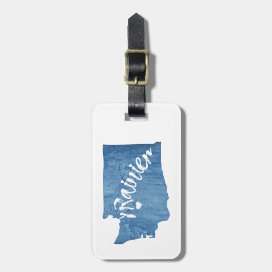 レイニアーワシントンウッドグレイン ラゲッジタグ (正面縦)