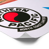 レイニア国立公園ヴィンテージポスター ポスター (角)