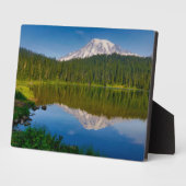 レイニア山とリフレクション湖 フォトプラーク (側面)