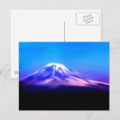 レイニア山はがき ポストカード (正面/裏面)