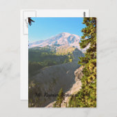 レイニア山国立公園の美しい景色 ポストカード (正面/裏面)