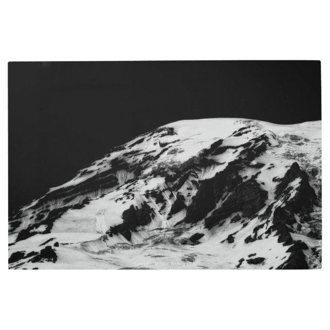 レイニア溶融金属ウォールアート メタルプリント (正面)