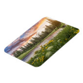 レイニエ山のティプソ湖 マグネット (左側)