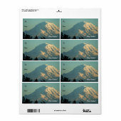 レイニエ山ギフトラベルラベル ラベル (フルシート)