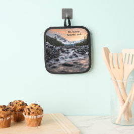 レイニエ山国立公園のお土産 鍋敷き