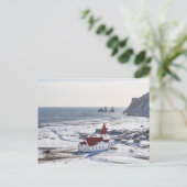 レイニスキルカ – アイスランド，ヴィーク・イ・ミーダル ポストカード (スタンド正面)