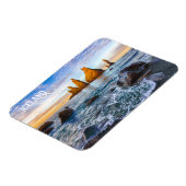 レイニスファラビーチ,アイスランド マグネット (左側)