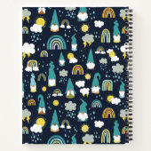 レイニーデイ格言ズレインボーキッズ ノートブック (裏面)