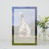 レイヌイという美しい孤立した教会 便箋 (スタンド正面)