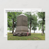 レイノルズ死マーカーのはがき ポストカード (正面/裏面)