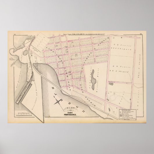 レイハイとウィルケスバール石炭会社の埠頭アトラス ポスター (正面)