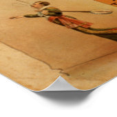 レイバートンハイワイヤジャグラーヴォードヴィルポスター ポスター (角)