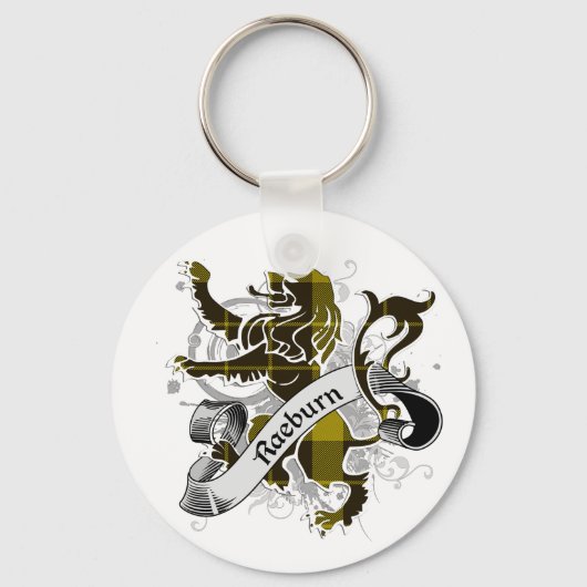 レイバーンタータンチェックライオン キーホルダー (正面)