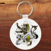 レイバーンタータンチェックライオン キーホルダー (正面)