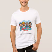 レイバー・デイの英雄たち トライブレンドTシャツ (正面)