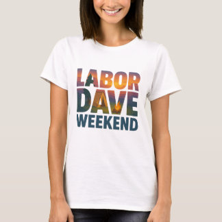 レイバー・デイヴ・ウィークエンド 女性用Tシャツ Tシャツ