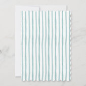 レイバー・デイ・クラブ・フィースト招待状 - 愛国的な海鮮パーティー 招待状 (裏面)