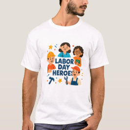 レイバー・デイ・ヒーロー Tシャツ