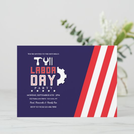 レイバー・デイ 招待状 (スタンド正面)