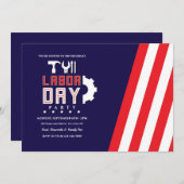 レイバー・デイ 招待状 (正面/裏面)
