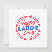 レイバー・デイ 招待状 (裏面)