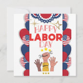 レイバー・デイ 招待状 (正面)