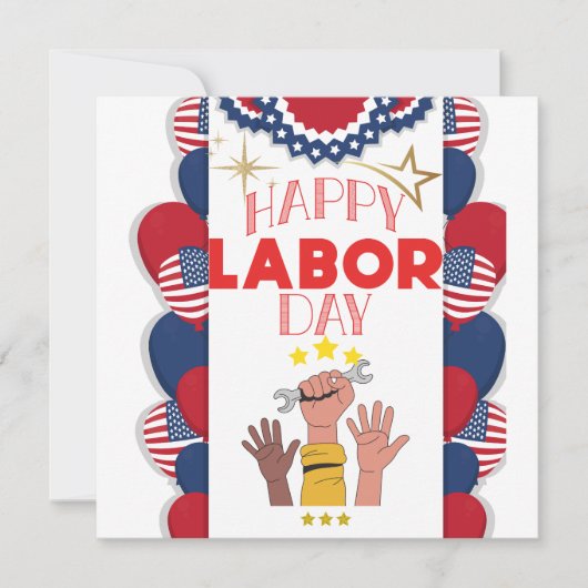 レイバー・デイ 招待状 (正面)