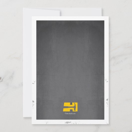 レイバー・デーのお祝い招待状 招待状 (裏面)