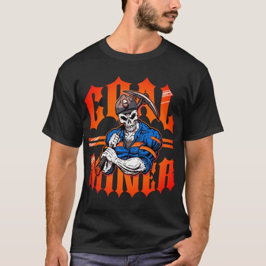 レイパー炭鉱夫 Tシャツ (正面)