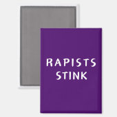 レイピストStink – マグネット (正面/裏面)