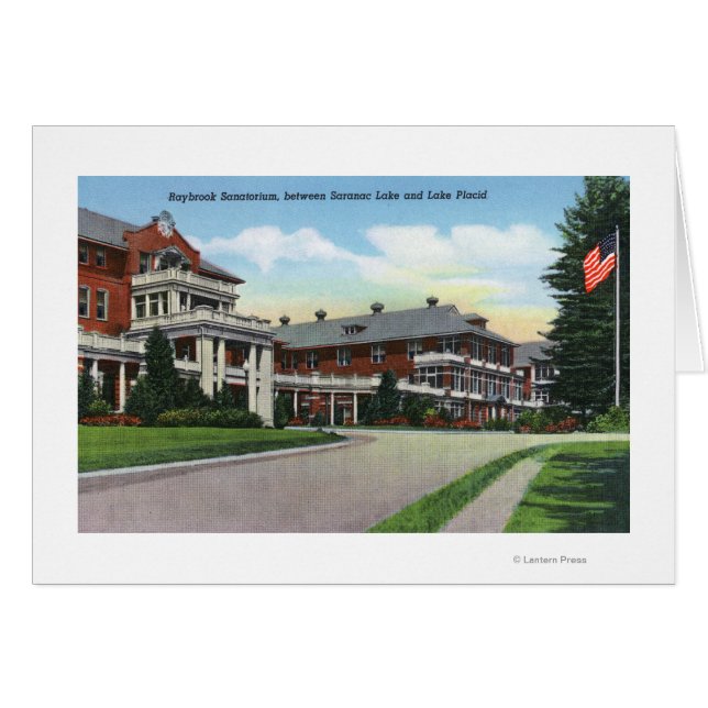 レイブルック療養所の外観 (正面横)