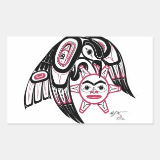 レイブンが太陽を盗む 長方形シール