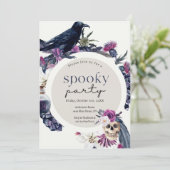 レイブン&スカルハロウィーン招待状 招待状 (スタンド正面)