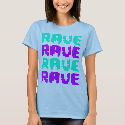 レイブ レイブ レイブ レイブ Tシャツ (正面)